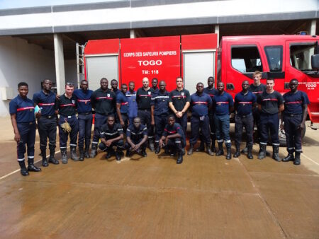 Remise du matériel de désincarcération